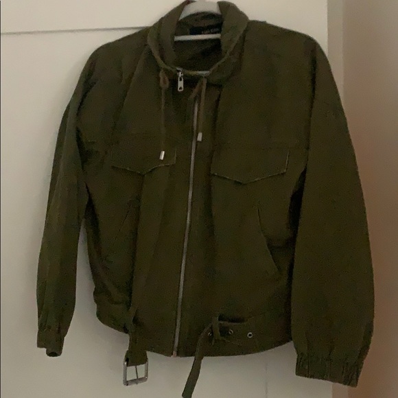 Zara green jacket - Picture 2 of 2